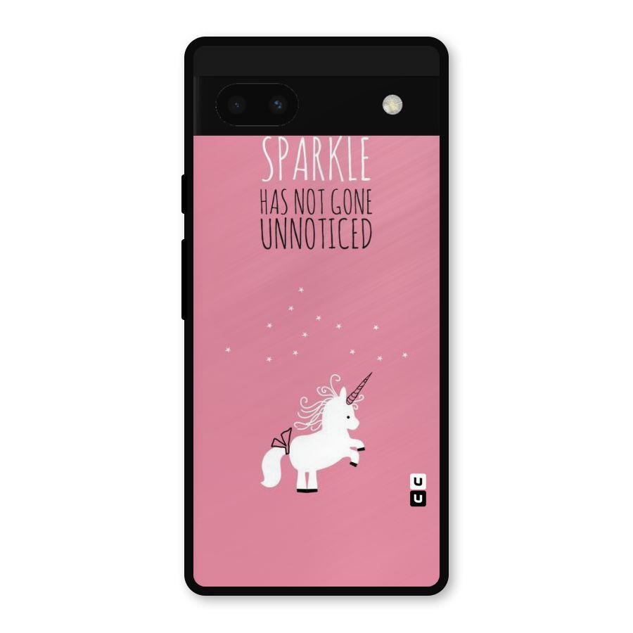 Sparkle Not Unnoticed Metal Back Case for Google Pixel 6a