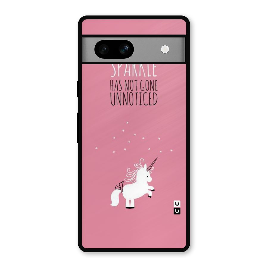 Sparkle Not Unnoticed Metal Back Case for Google Pixel 7a