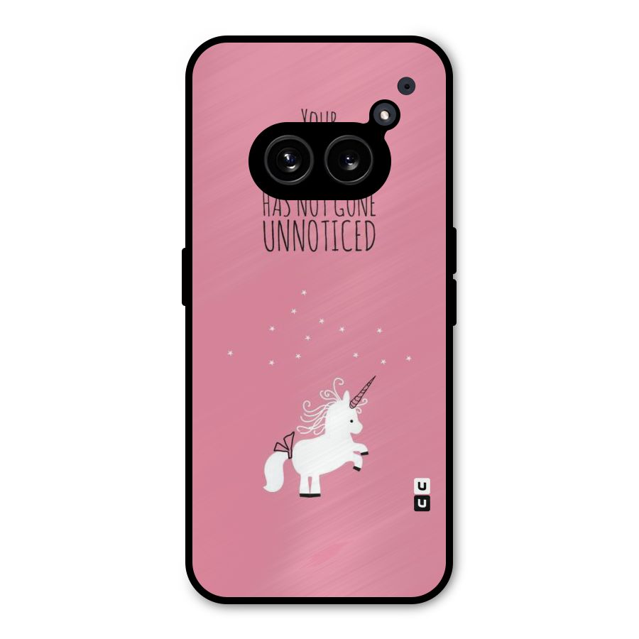Sparkle Not Unnoticed Metal Back Case for Nothing Phone 2a Plus