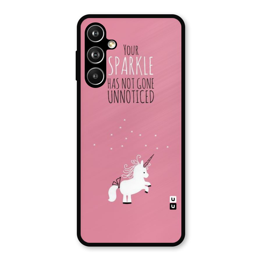 Sparkle Not Unnoticed Metal Back Case for Samsung Galaxy M54