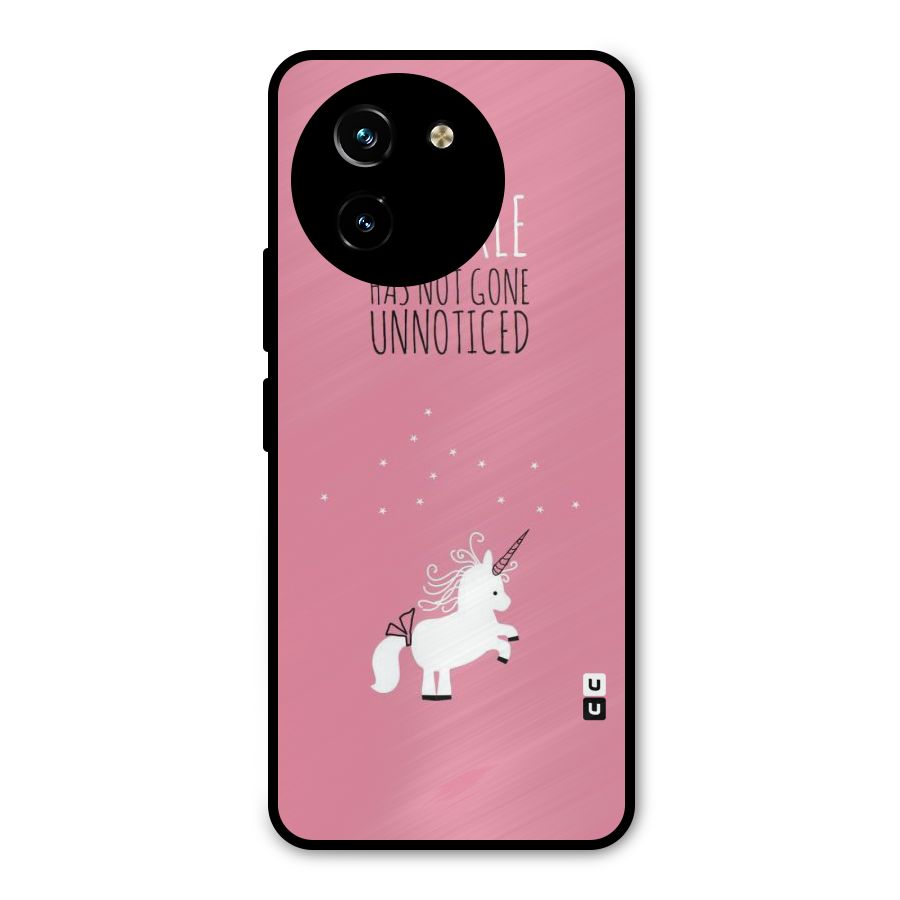 Sparkle Not Unnoticed Metal Back Case for Vivo T3x