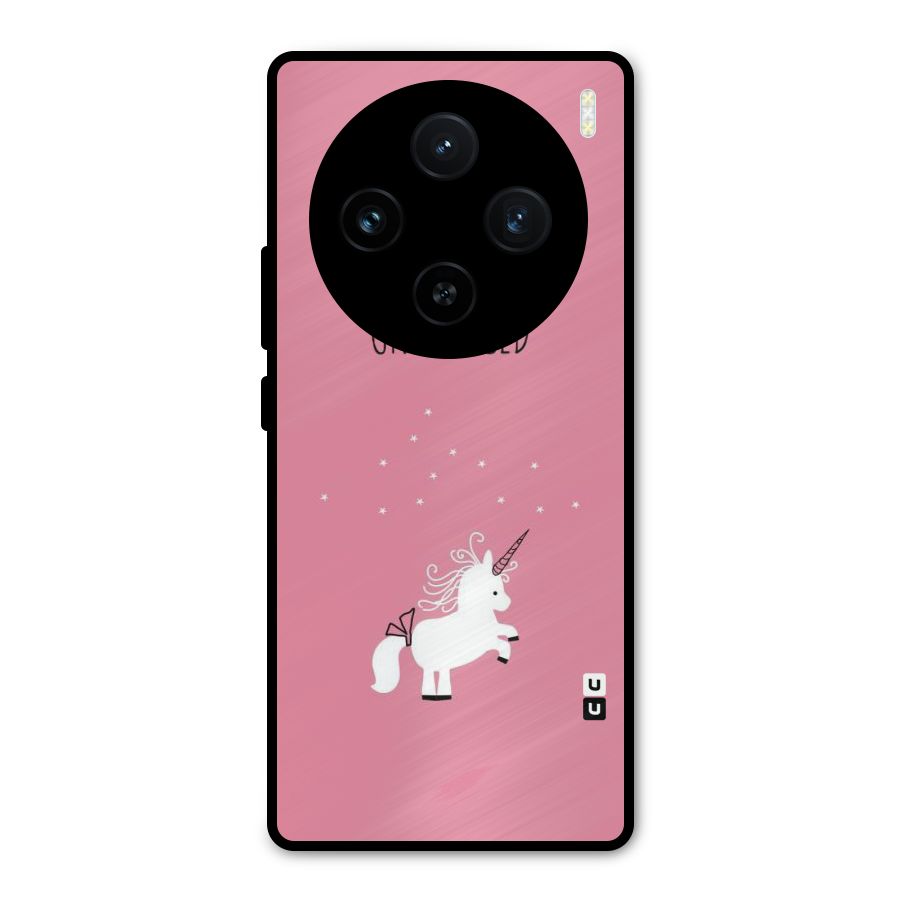 Sparkle Not Unnoticed Metal Back Case for Vivo X100