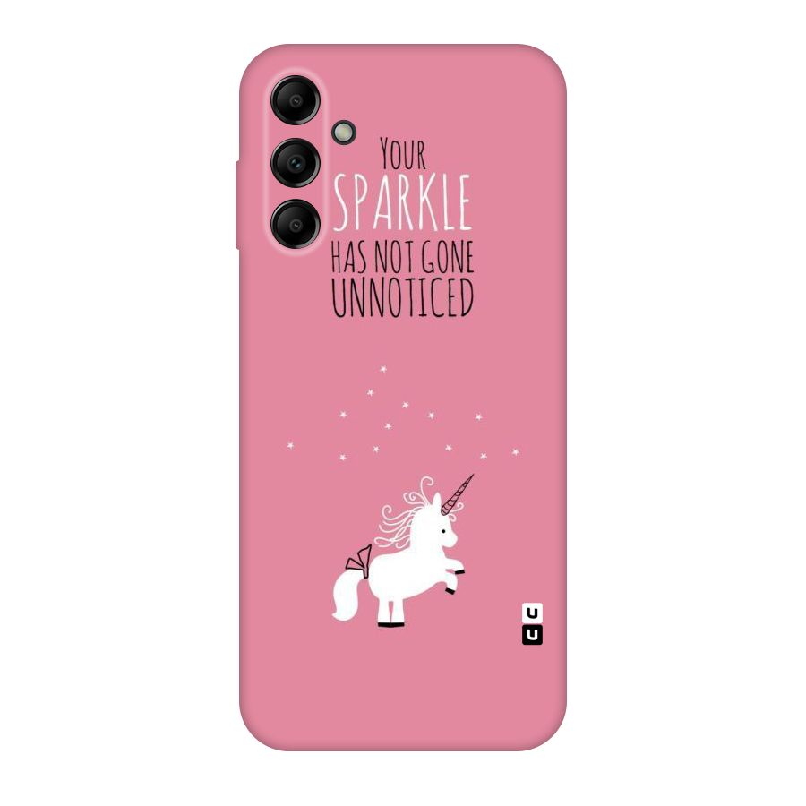 Sparkle Not Unnoticed Original Polycarbonate Back Case for Galaxy A14 5G