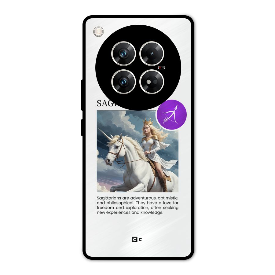 Sparkling Sagittarius Metal Back Case for Infinix Zero 40 5G