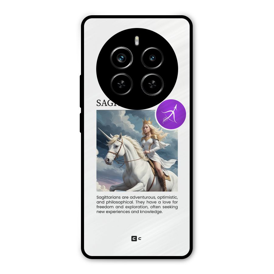 Sparkling Sagittarius Metal Back Case for Realme P1 Pro