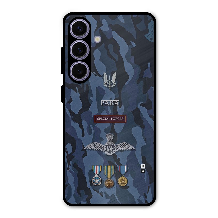 Special Forces Badge Metal Back Case for Galaxy S24