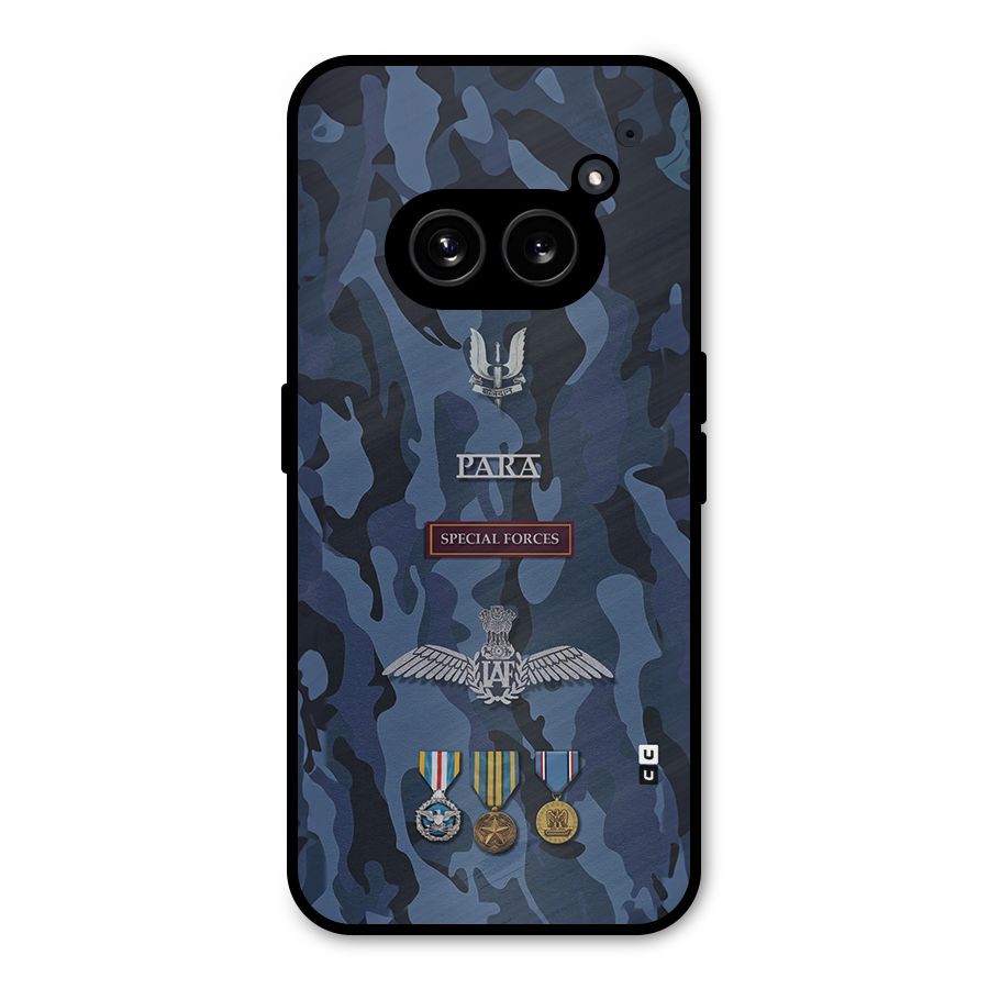Special Forces Badge Metal Back Case for Nothing Phone 2a Plus