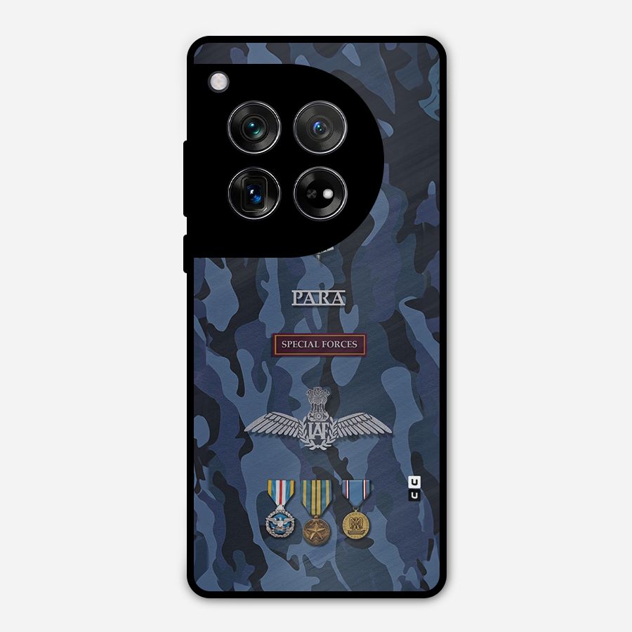 Special Forces Badge Metal Back Case for OnePlus 12