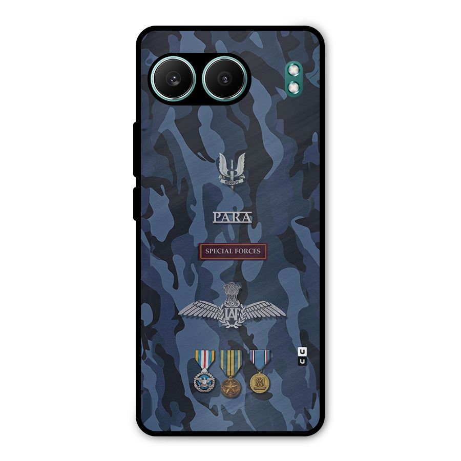 Special Forces Badge Metal Back Case for OnePlus Nord 4