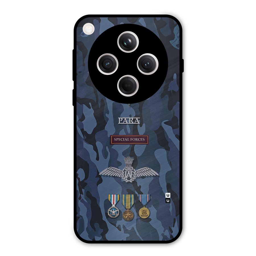 Special Forces Badge Metal Back Case for Oppo Find X8