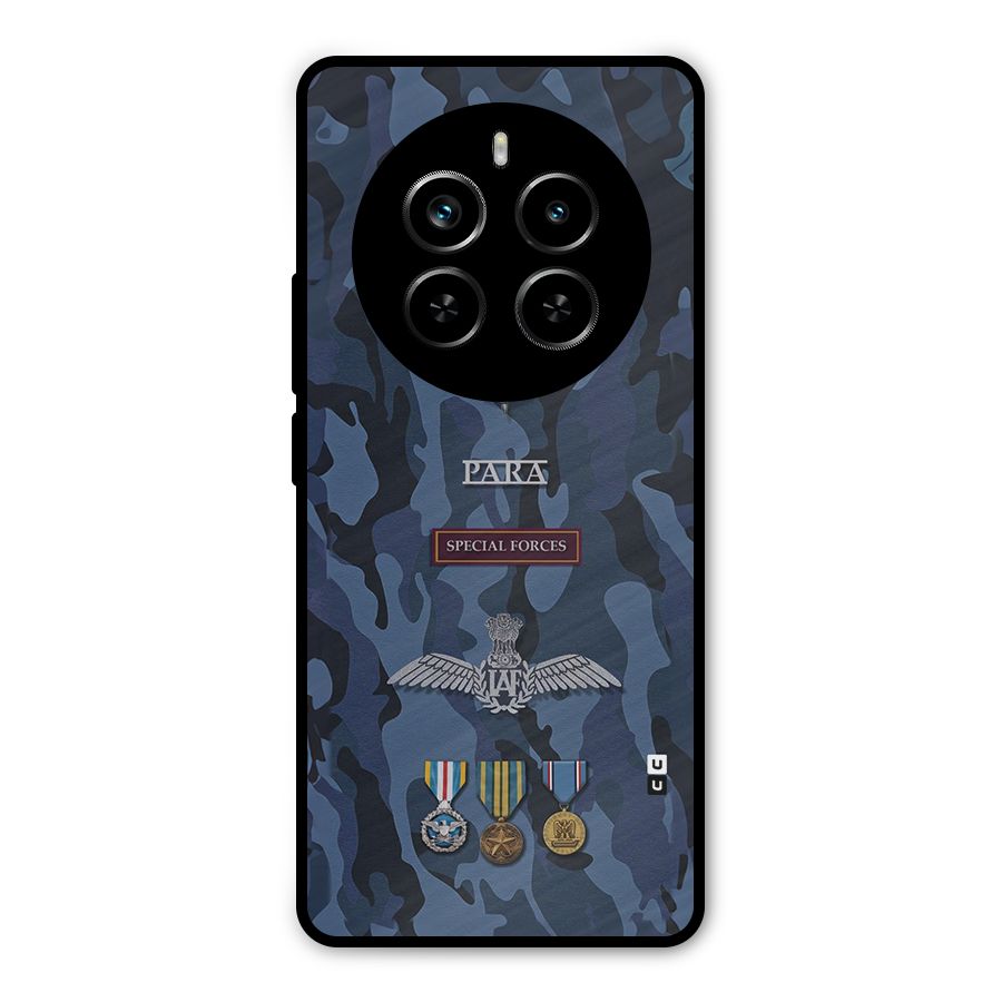 Special Forces Badge Metal Back Case for Realme P1 Pro
