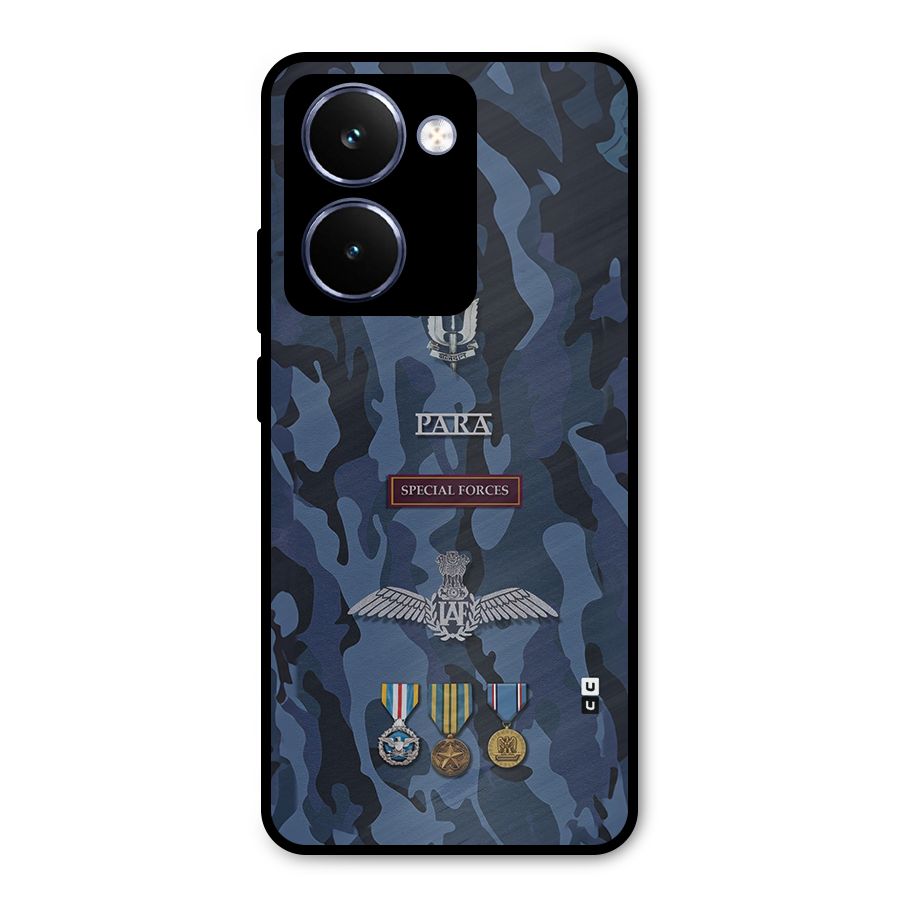 Special Forces Badge Metal Back Case for Realme P3 Ultra