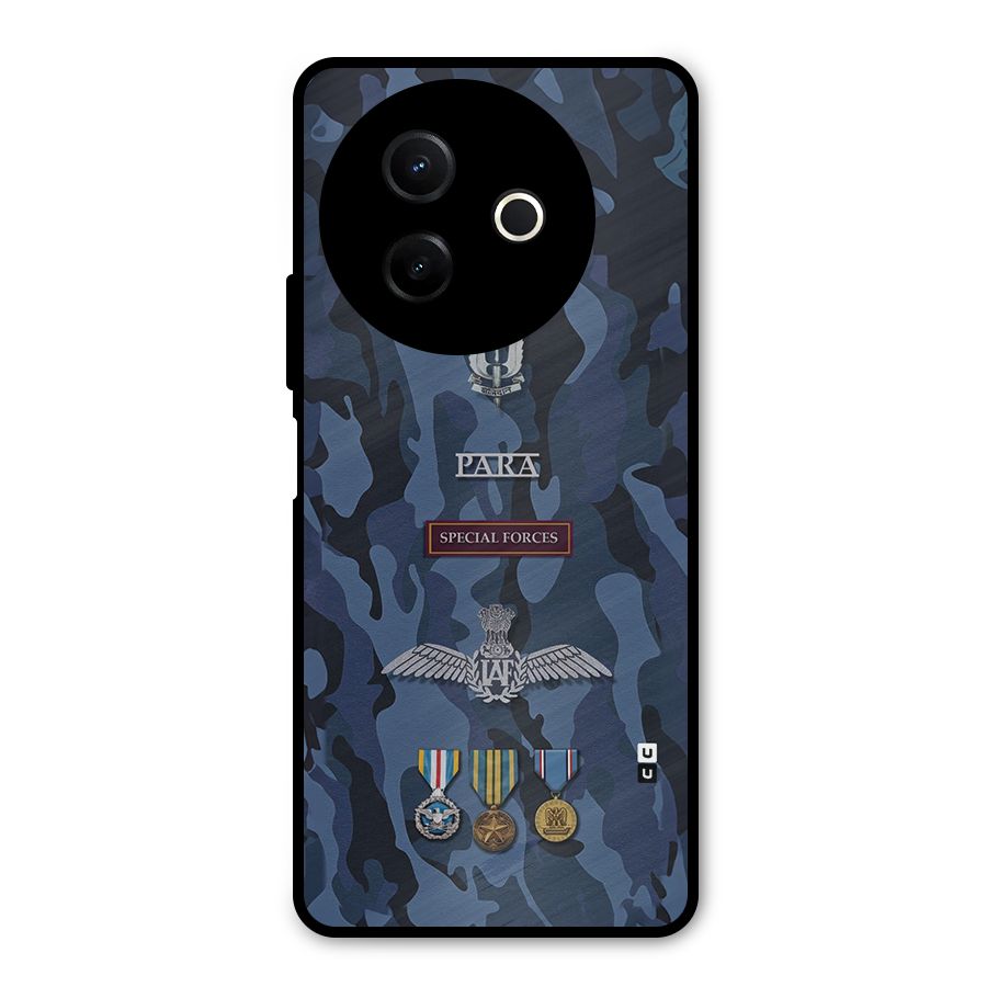Special Forces Badge Metal Back Case for Vivo Y39