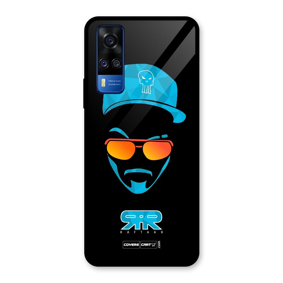 Special Raftaar Edition Blue Glass Back Case for Vivo Y31