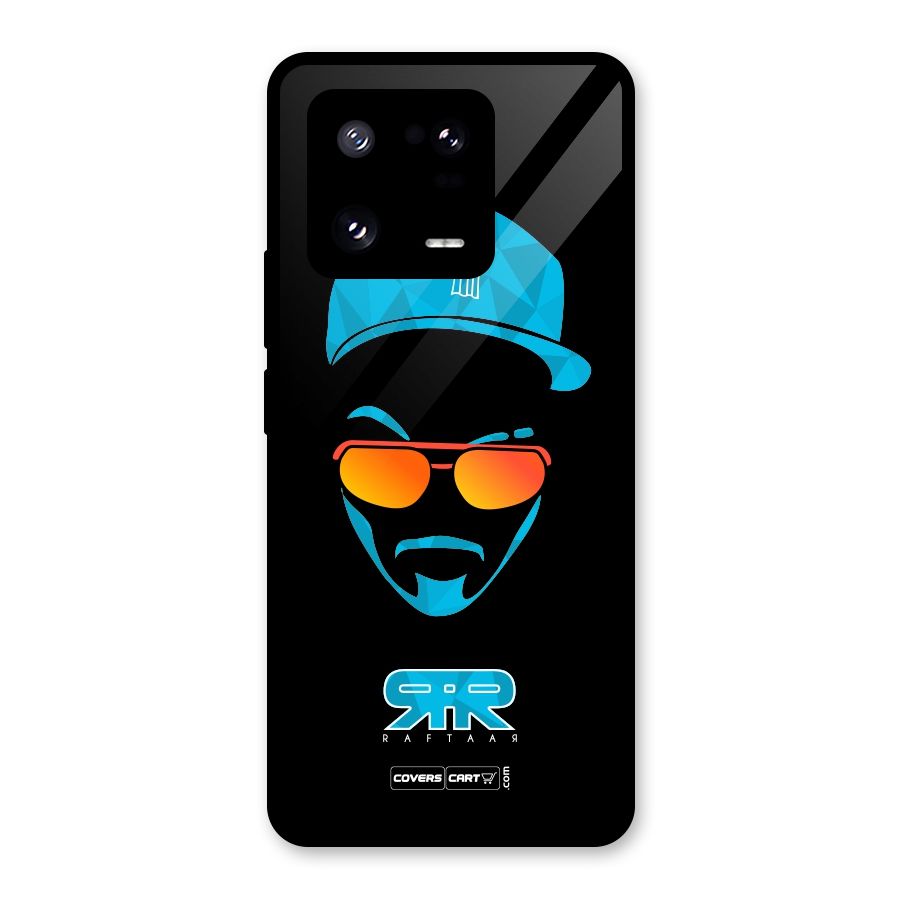 Special Raftaar Edition Blue Glass Back Case for Xiaomi 13 Pro