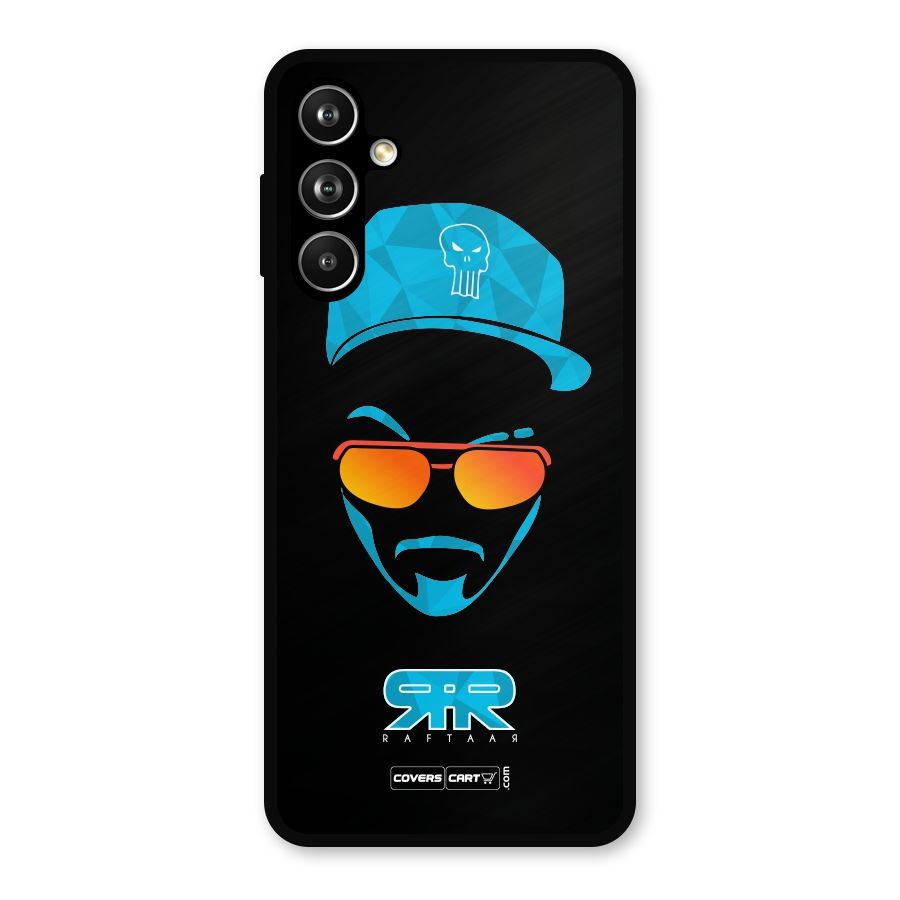 Special Raftaar Edition Blue Metal Back Case for Galaxy F54