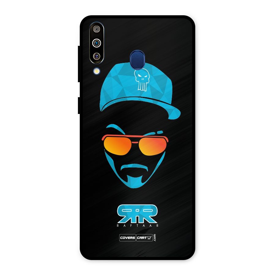 Special Raftaar Edition Blue Metal Back Case for Galaxy M30
