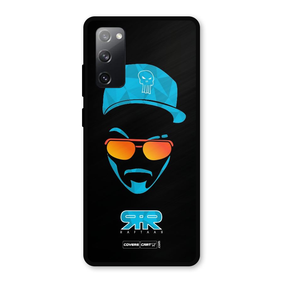 Special Raftaar Edition Blue Metal Back Case for Galaxy S20 FE 5G