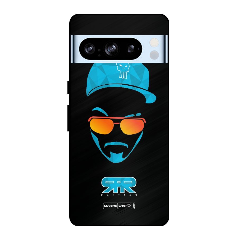 Special Raftaar Edition Blue Metal Back Case for Google Pixel 8 Pro