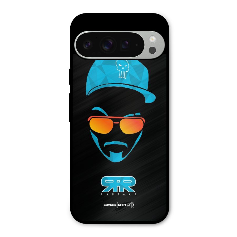 Special Raftaar Edition Blue Metal Back Case for Google Pixel 9 Pro XL