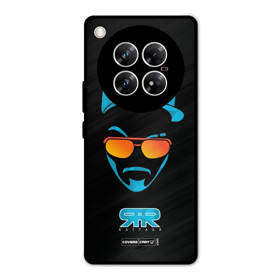Special Raftaar Edition Blue Metal Back Case for Infinix Zero 40 5G
