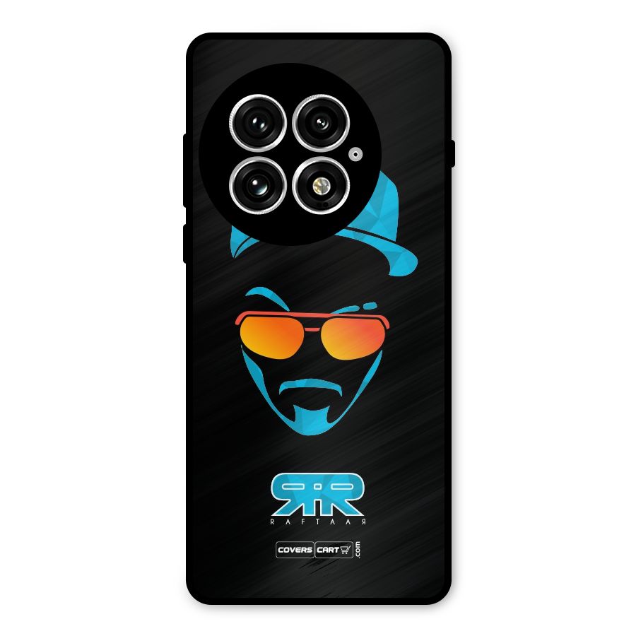 Special Raftaar Edition Blue Metal Back Case for OnePlus 13