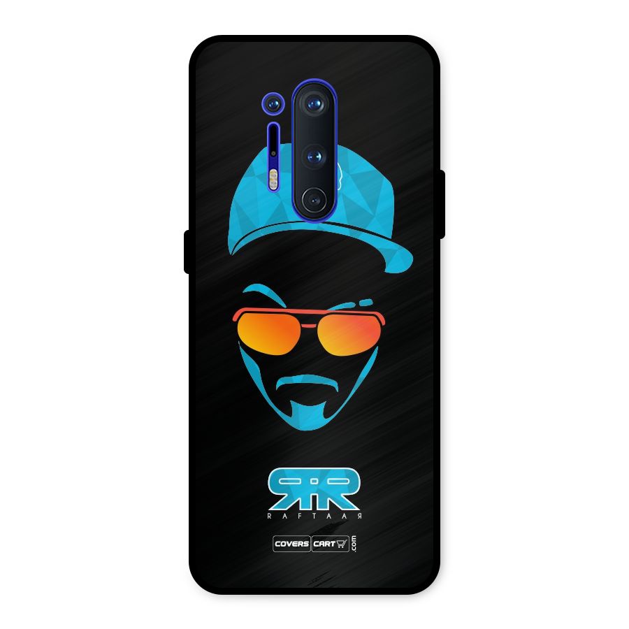 Special Raftaar Edition Blue Metal Back Case for OnePlus 8 Pro