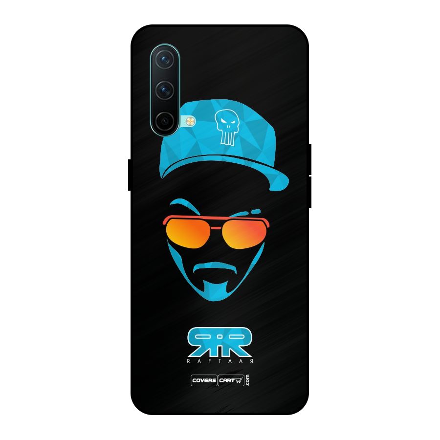 Special Raftaar Edition Blue Metal Back Case for OnePlus Nord CE 5G