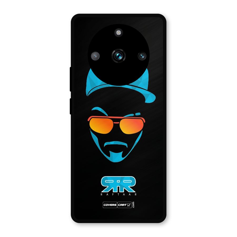 Special Raftaar Edition Blue Metal Back Case for Realme 11 Pro