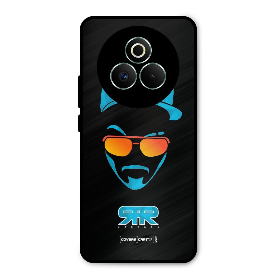 Special Raftaar Edition Blue Metal Back Case for Realme P3 Pro