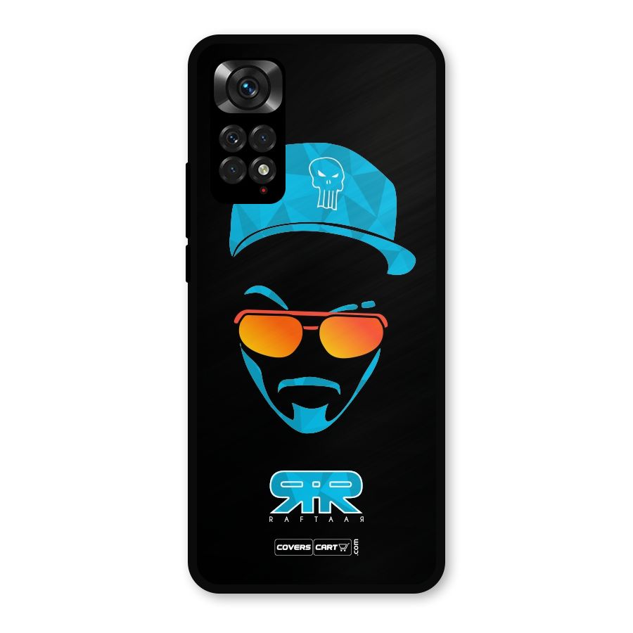 Special Raftaar Edition Blue Metal Back Case for Redmi Note 11s