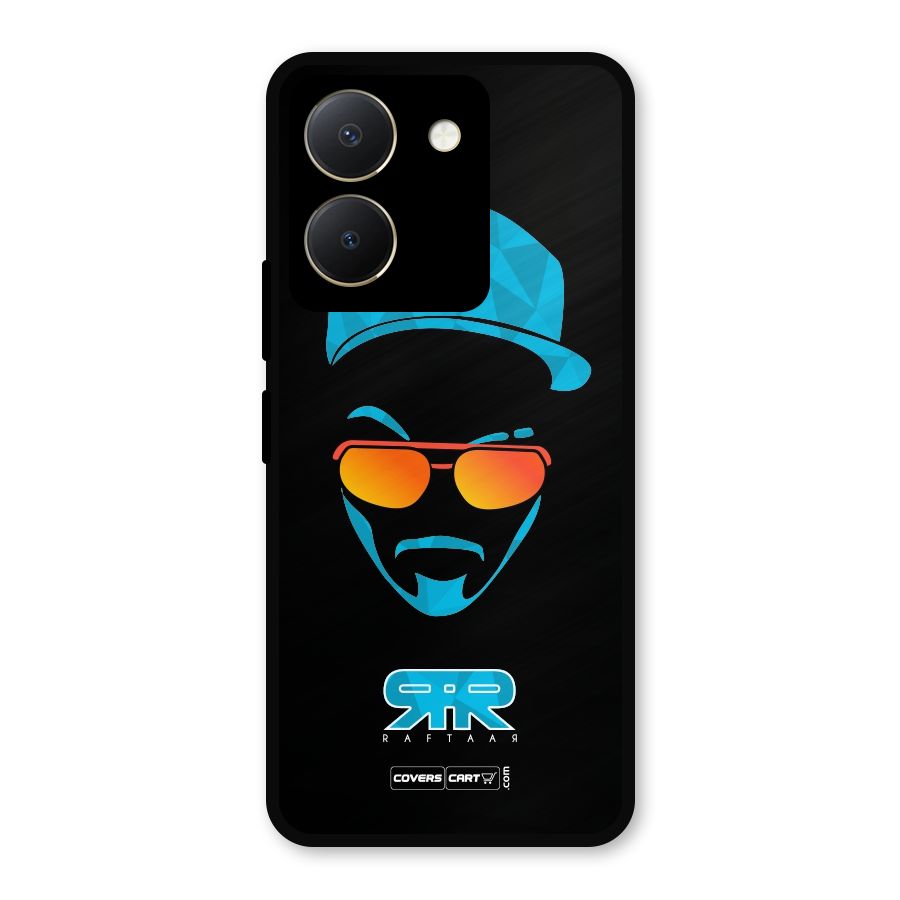Special Raftaar Edition Blue Metal Back Case for Vivo Y36