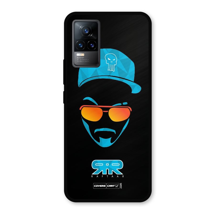 Special Raftaar Edition Blue Metal Back Case for Vivo Y73