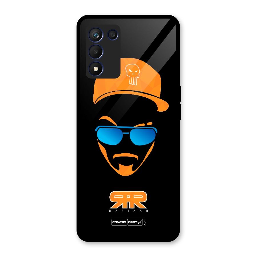 Special Raftaar Edition Orange Glass Back Case for Realme 9 5G Speed