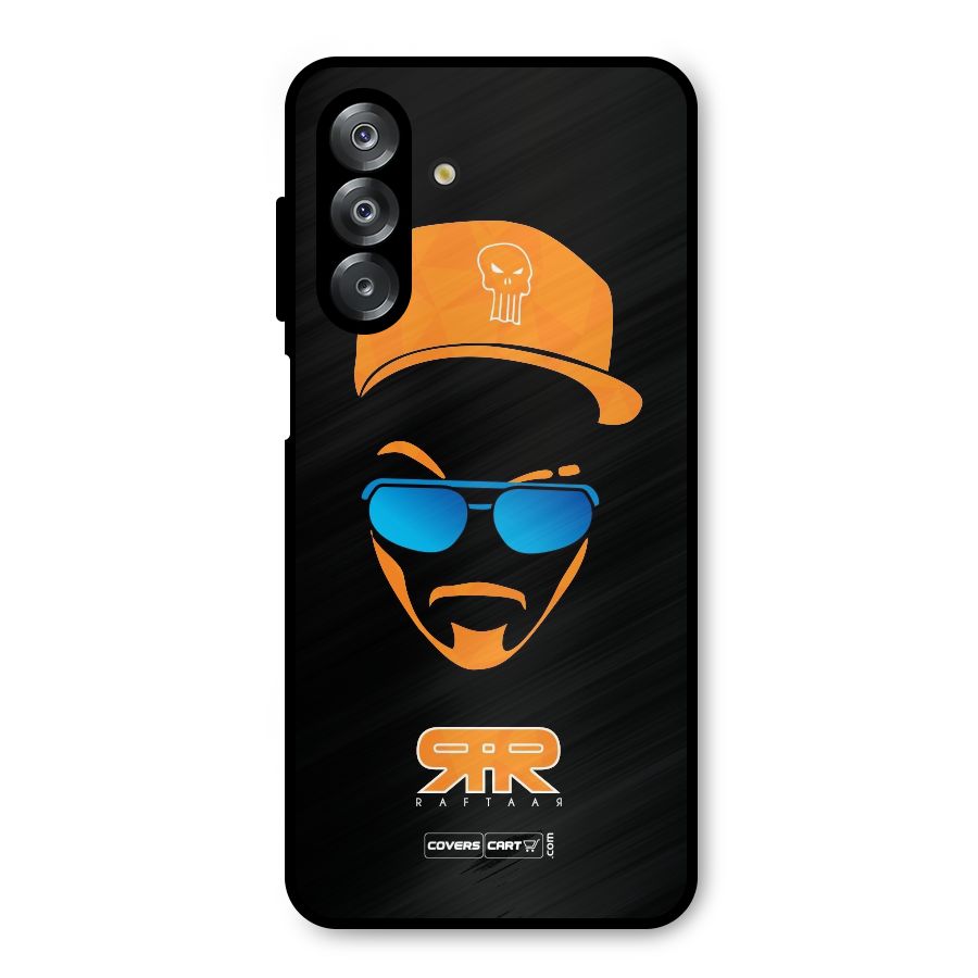 Special Raftaar Edition Orange Metal Back Case for Galaxy A26