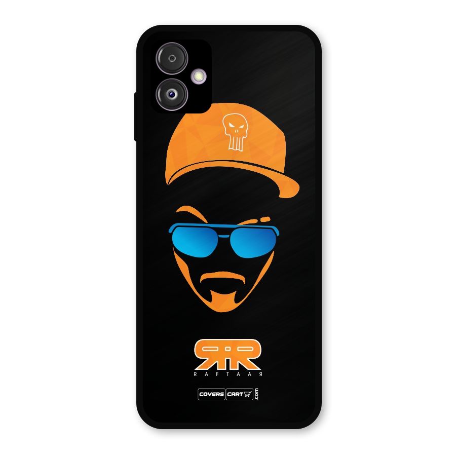 Special Raftaar Edition Orange Metal Back Case for Galaxy F14