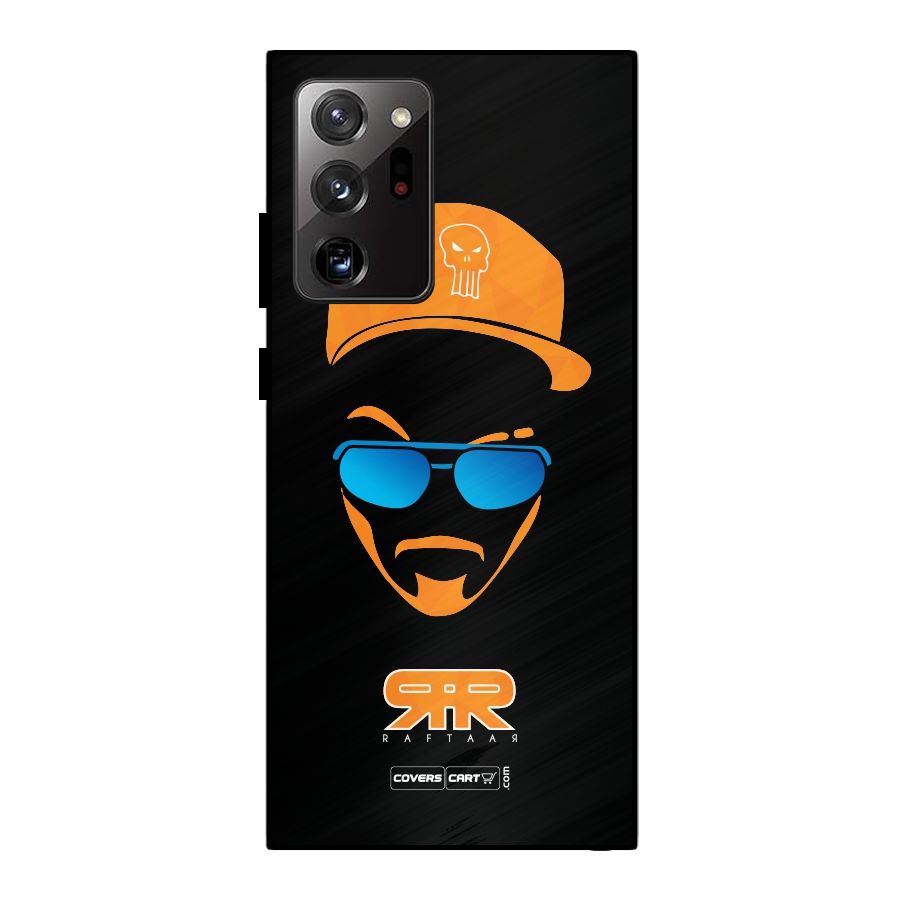 Special Raftaar Edition Orange Metal Back Case for Galaxy Note 20 Ultra