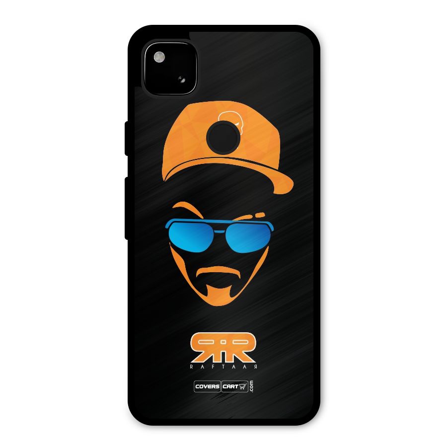 Special Raftaar Edition Orange Metal Back Case for Google Pixel 4a