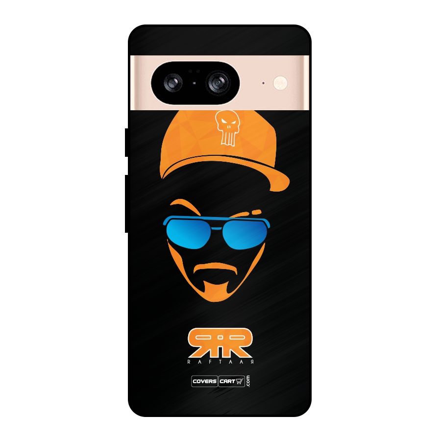 Special Raftaar Edition Orange Metal Back Case for Google Pixel 8