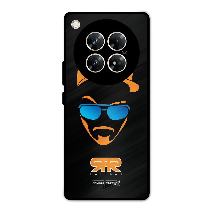 Special Raftaar Edition Orange Metal Back Case for Infinix Zero 40 5G