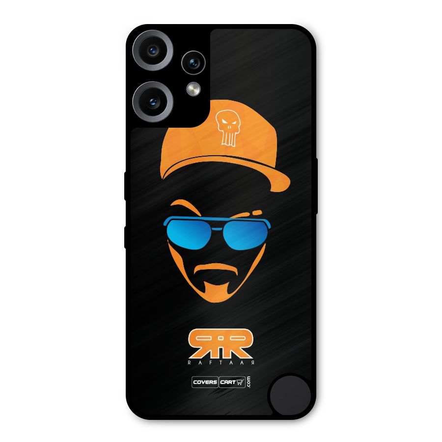Special Raftaar Edition Orange Metal Back Case for Nothing CMF Phone 2 Pro