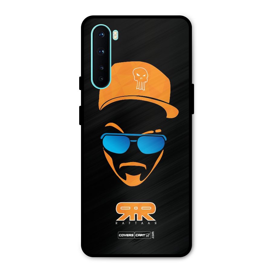 Special Raftaar Edition Orange Metal Back Case for OnePlus Nord