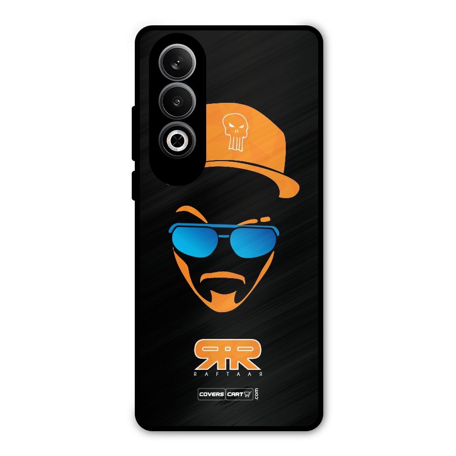 Special Raftaar Edition Orange Metal Back Case for OnePlus Nord CE4