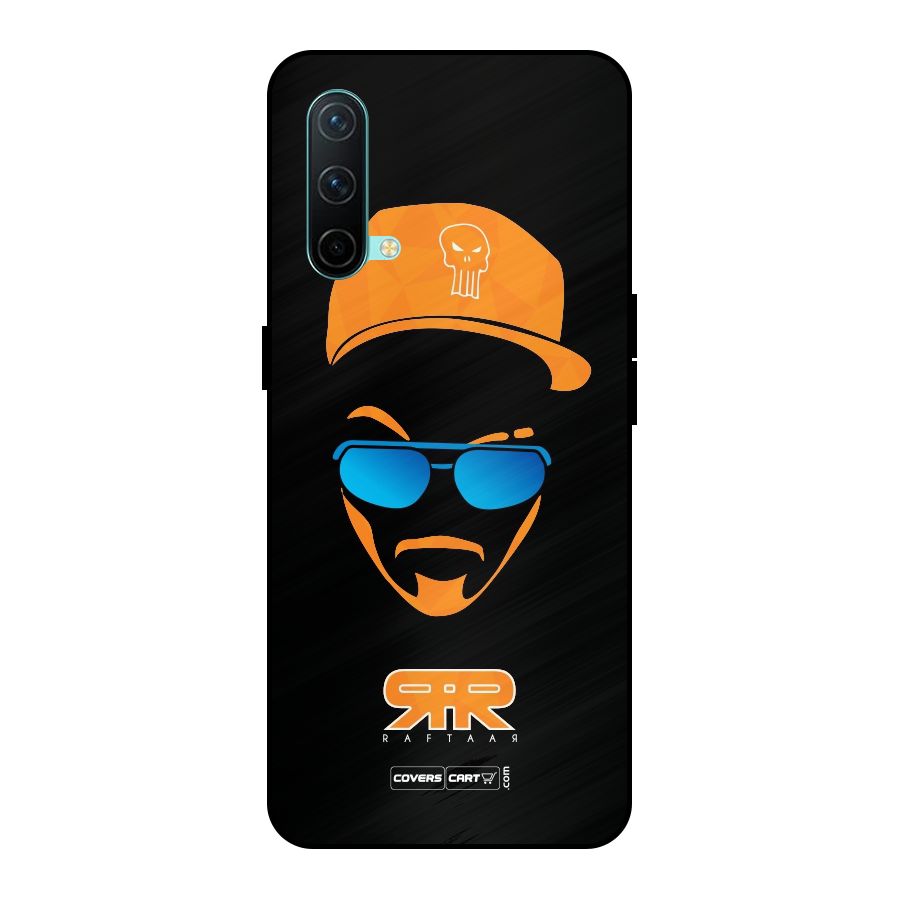 Special Raftaar Edition Orange Metal Back Case for OnePlus Nord CE 5G