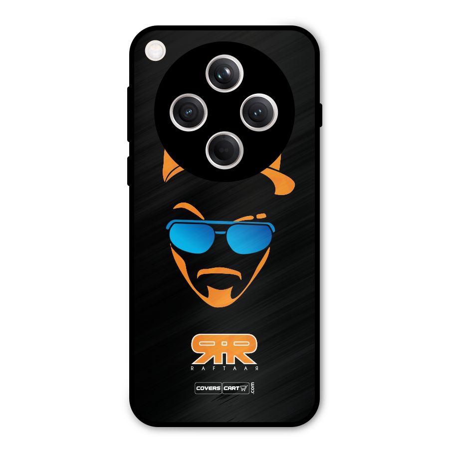 Special Raftaar Edition Orange Metal Back Case for Oppo Find X8