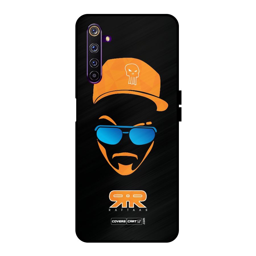 Special Raftaar Edition Orange Metal Back Case for Realme 6 Pro