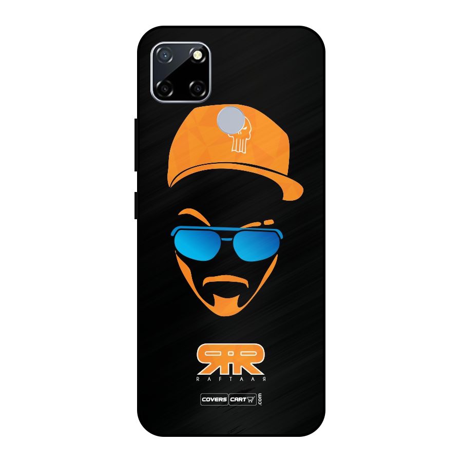 Special Raftaar Edition Orange Metal Back Case for Realme Narzo 20