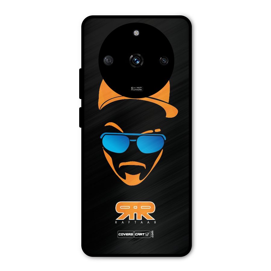Special Raftaar Edition Orange Metal Back Case for Realme Narzo 60 5G