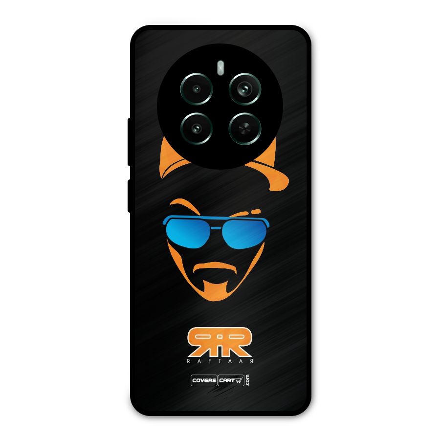 Special Raftaar Edition Orange Metal Back Case for Realme Narzo 70 Pro