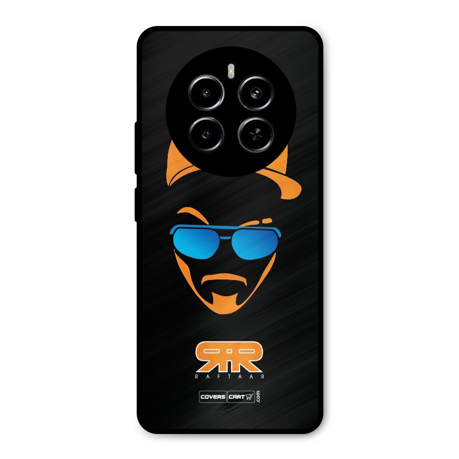 Special Raftaar Edition Orange Metal Back Case for Realme P1